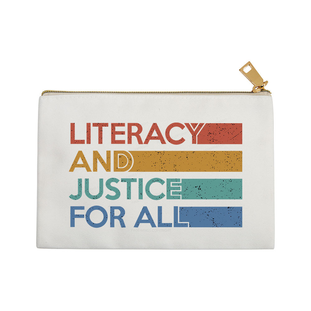 Pagewing Literacy and Justice For All Pouch