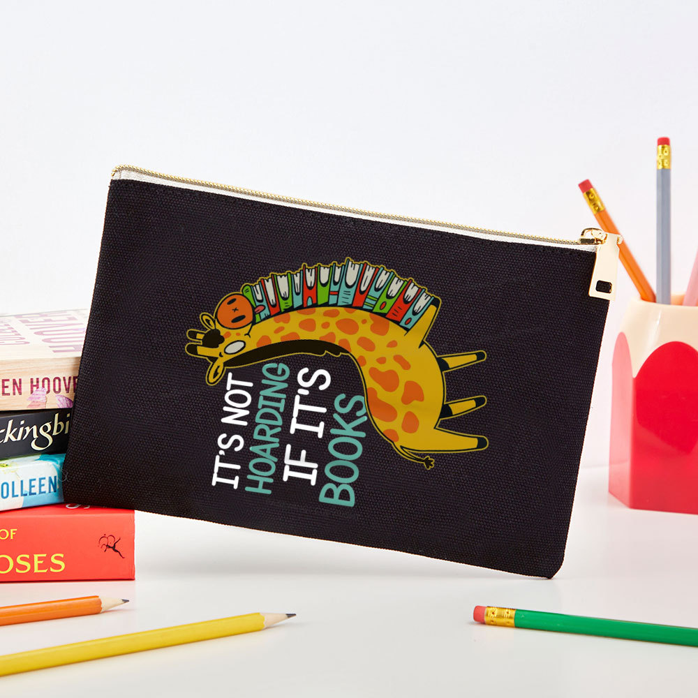 Pagewings It's Not Hoarding If It's Books Pouch