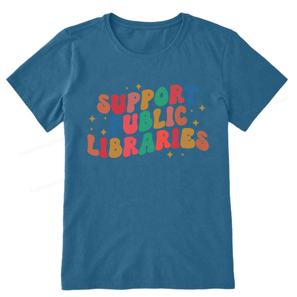 Pagewings Public Library Unisex Classic T-shirt