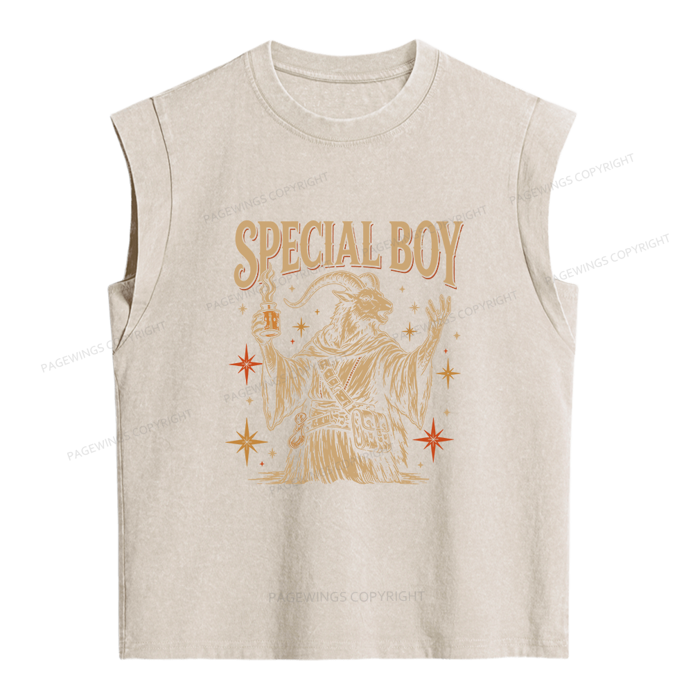 Pagewings Sci Fi Bookish Women's Washed Tank Top