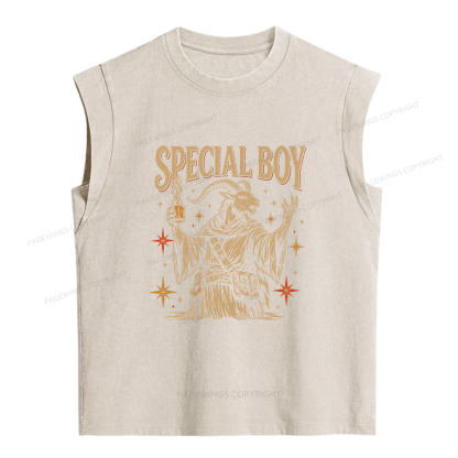 Pagewings Sci Fi Bookish Women's Washed Tank Top