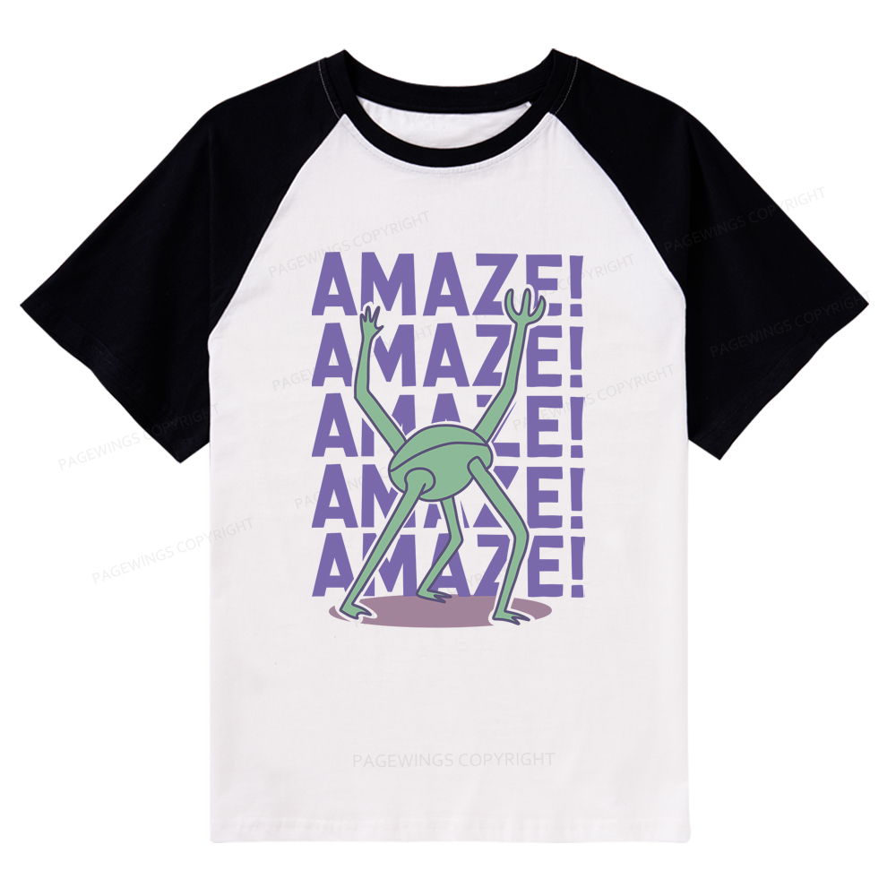 Pagewings Rocky Amaze Raglan T-shirt