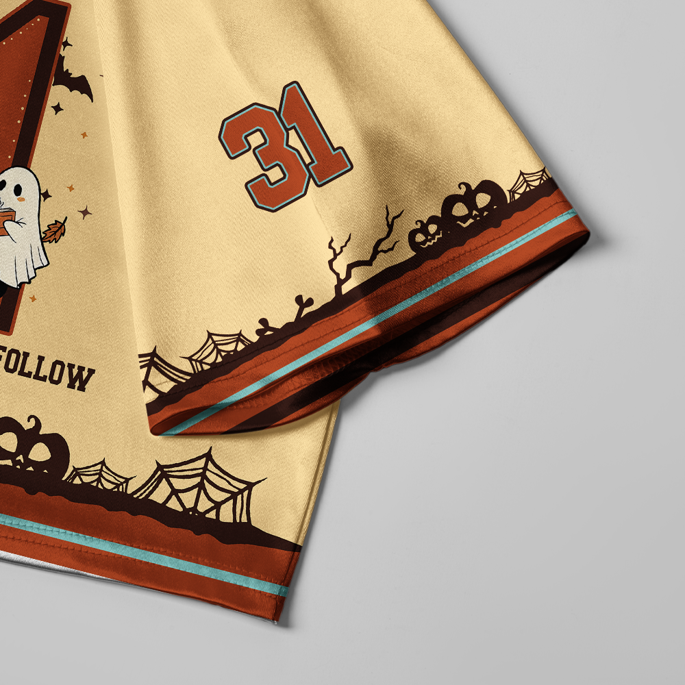 Pagewings Ghost Loves Reading Women's Cropped Jersey