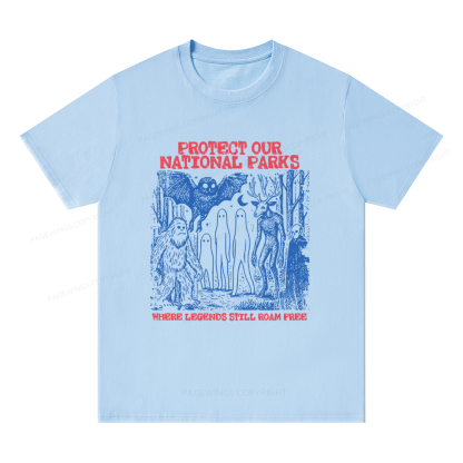 Pagewings Protect Our Parks Vintage Camping Unisex Classic T-shirt