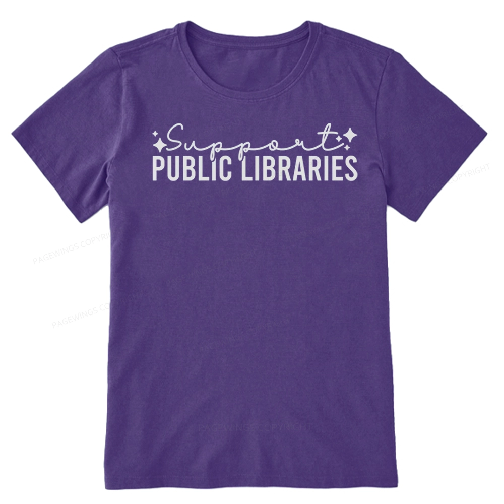 Pagewings Public Libraries Unisex Classic T-shirt