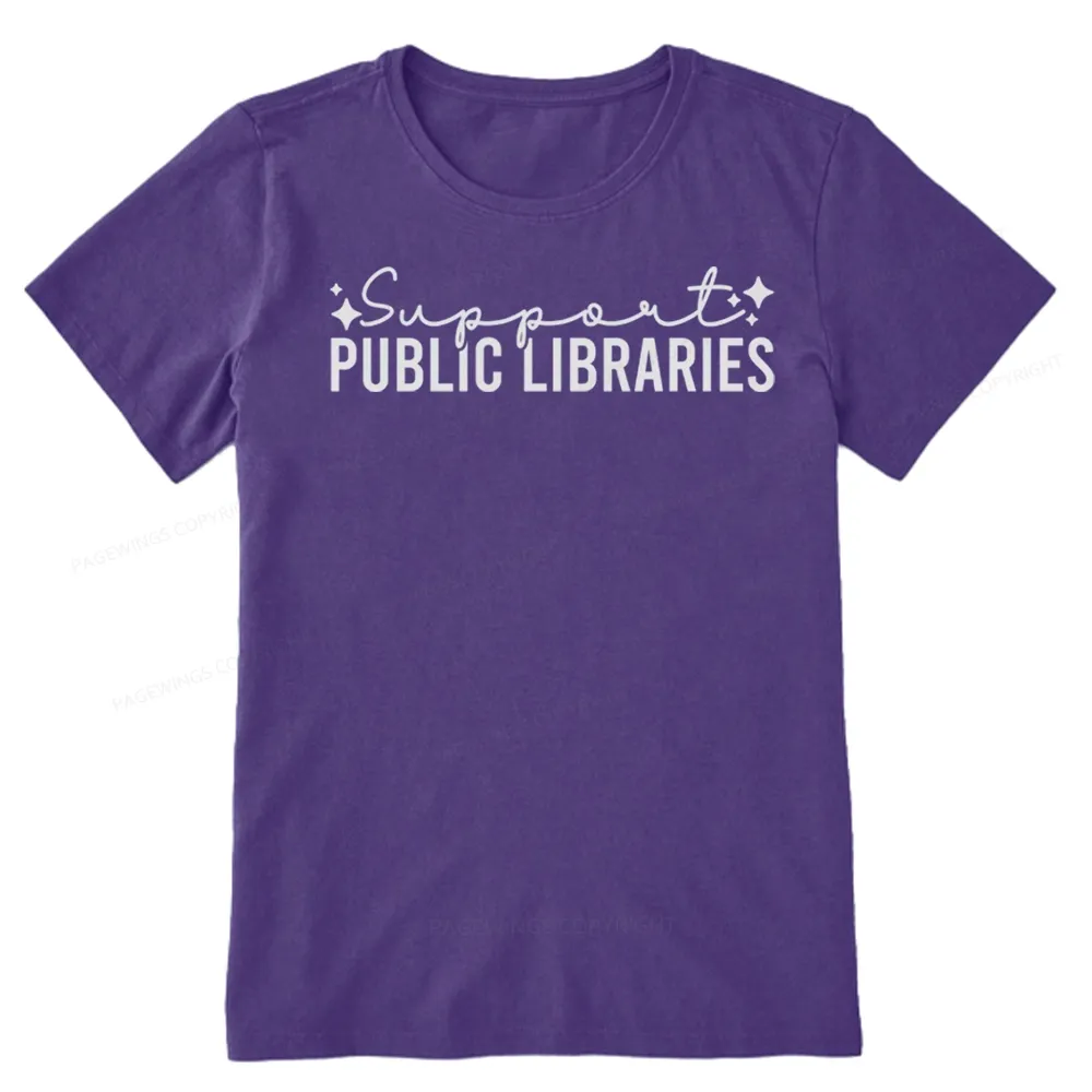 Pagewings Public Libraries Unisex Classic T-shirt