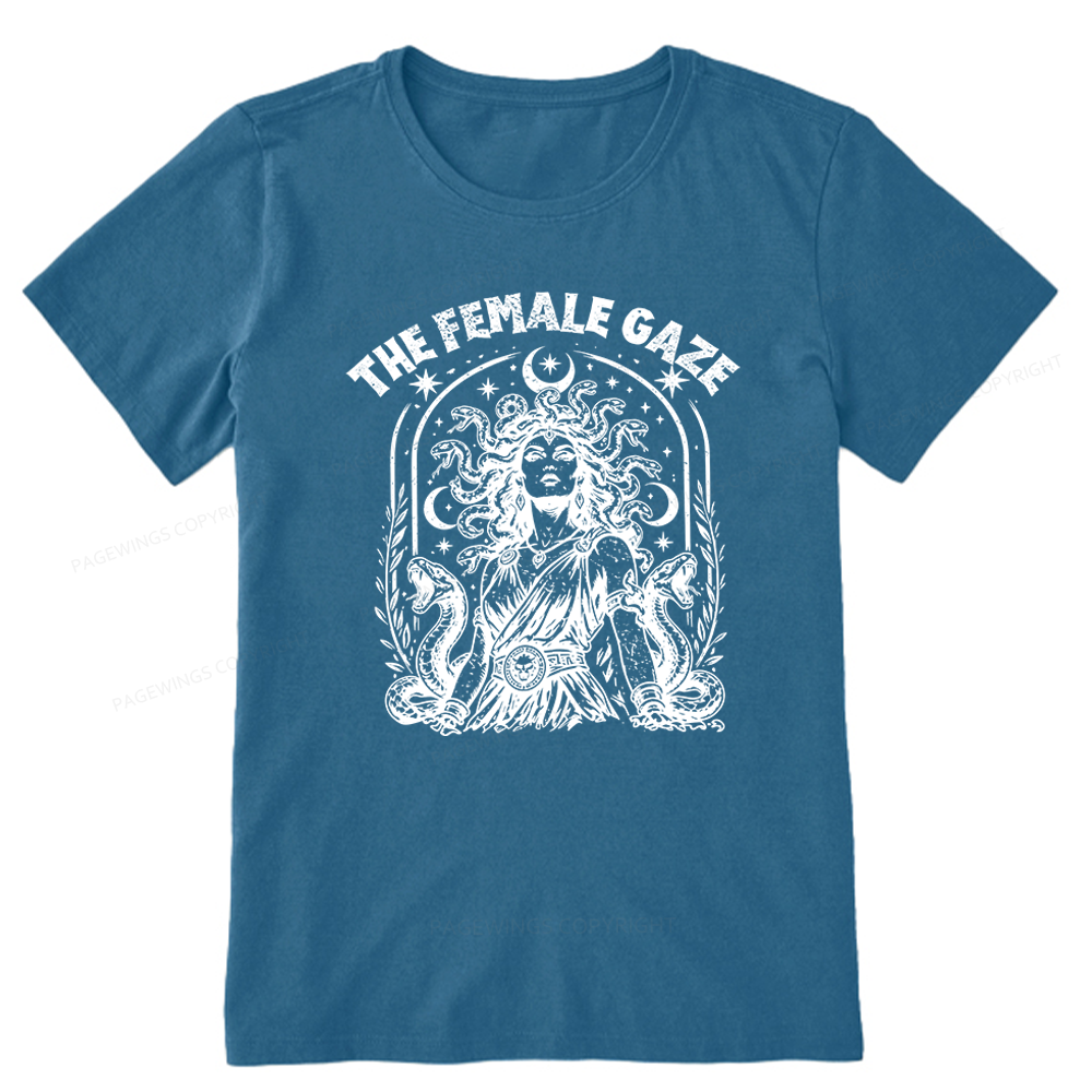 Pagewings Vintage Medusa Feminist Unisex Classic T-shirt