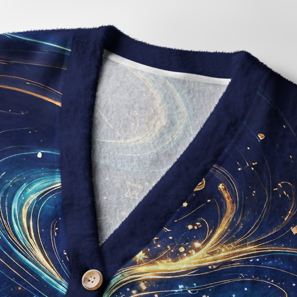 Pagewings Fantasy Bookish Light Knit Unisex Cardigan Sweaters