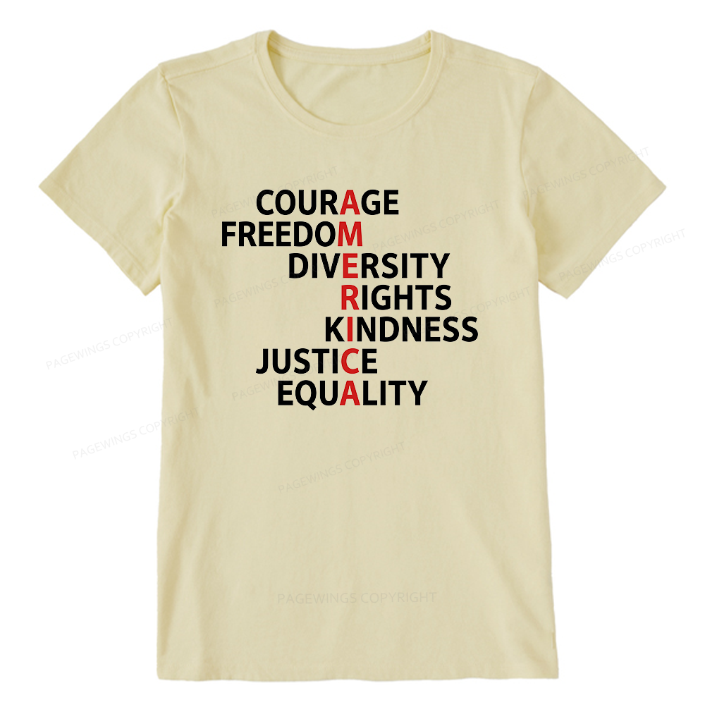 Pagewings Human Rights Unisex Classic T-shirt