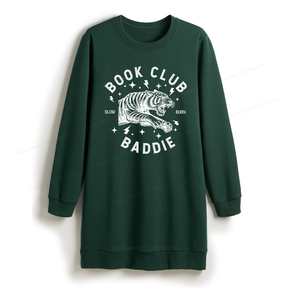 Pagewings Book Club Sweatshirt Dress