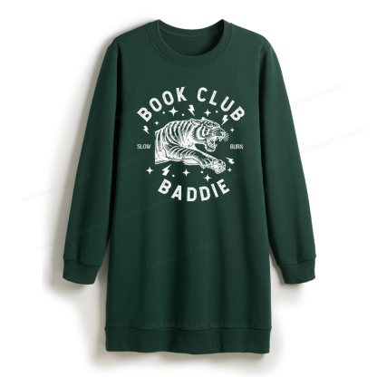 Pagewings Book Club Sweatshirt Dress