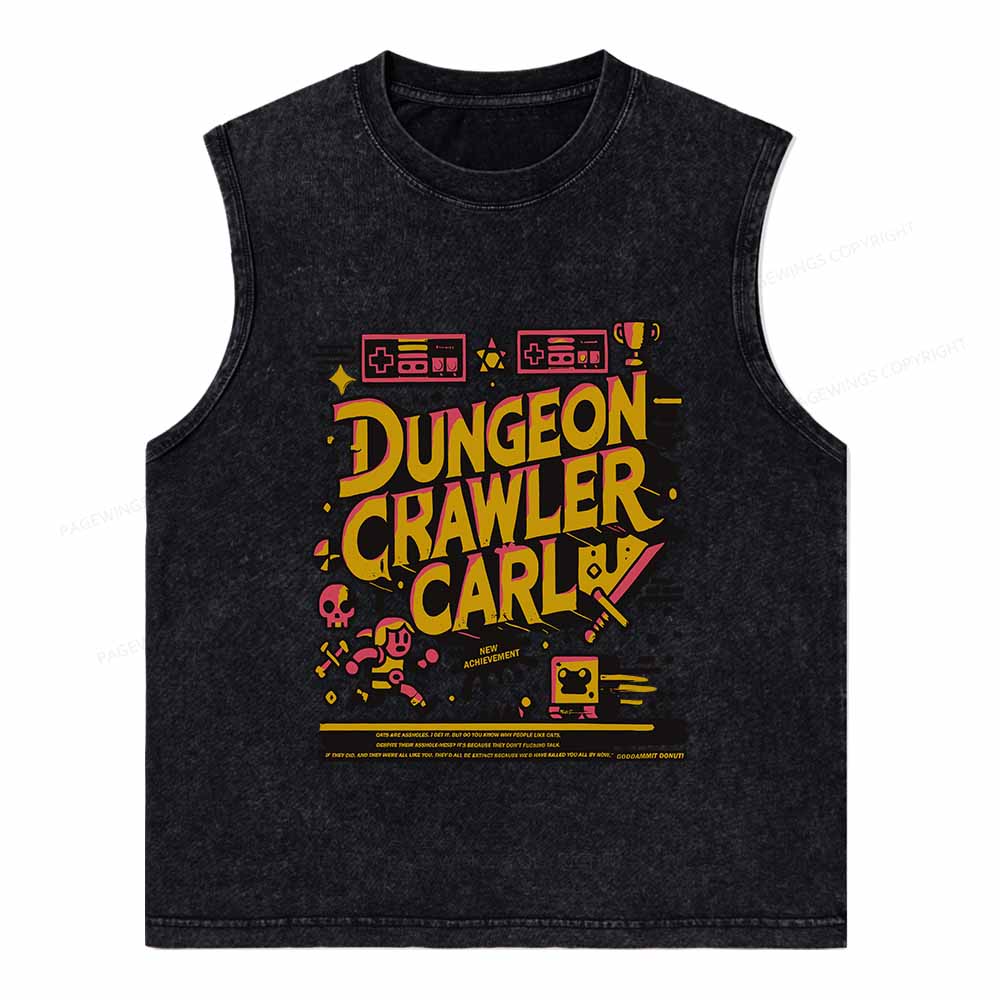 Pagewings Book New Achievement Washed Tank Top