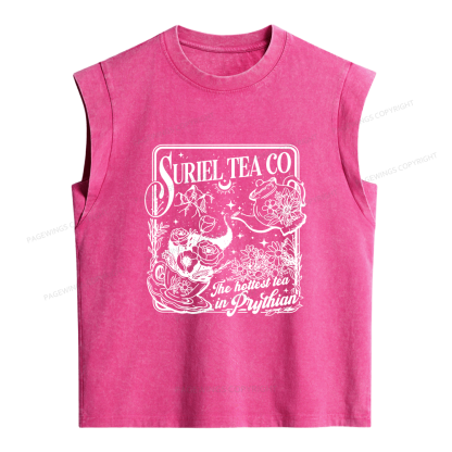 Pagewings Fantasy Reader Women's Washed Tank Top