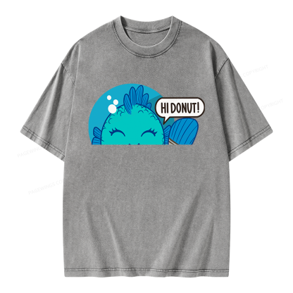 Pagewings Sci Fi Bookish Unisex Washed T-shirt