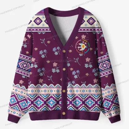 Pagewings Supporting Public Libraries Unisex Ugly Cardigan Sweaters