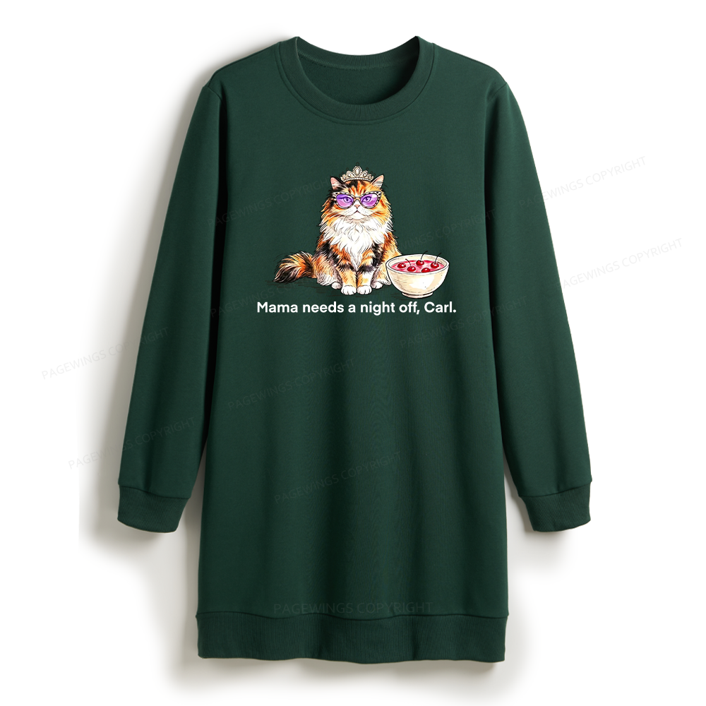 Pagewings Sci Fi Bookish Sweatshirt Dress