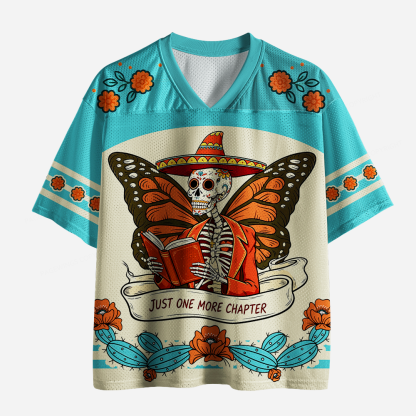 Pagewings Just One More Chapter Unisex Mesh Jersey