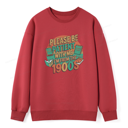 Pagewings Please Be Patient With Me Unisex Classic Sweatshirt