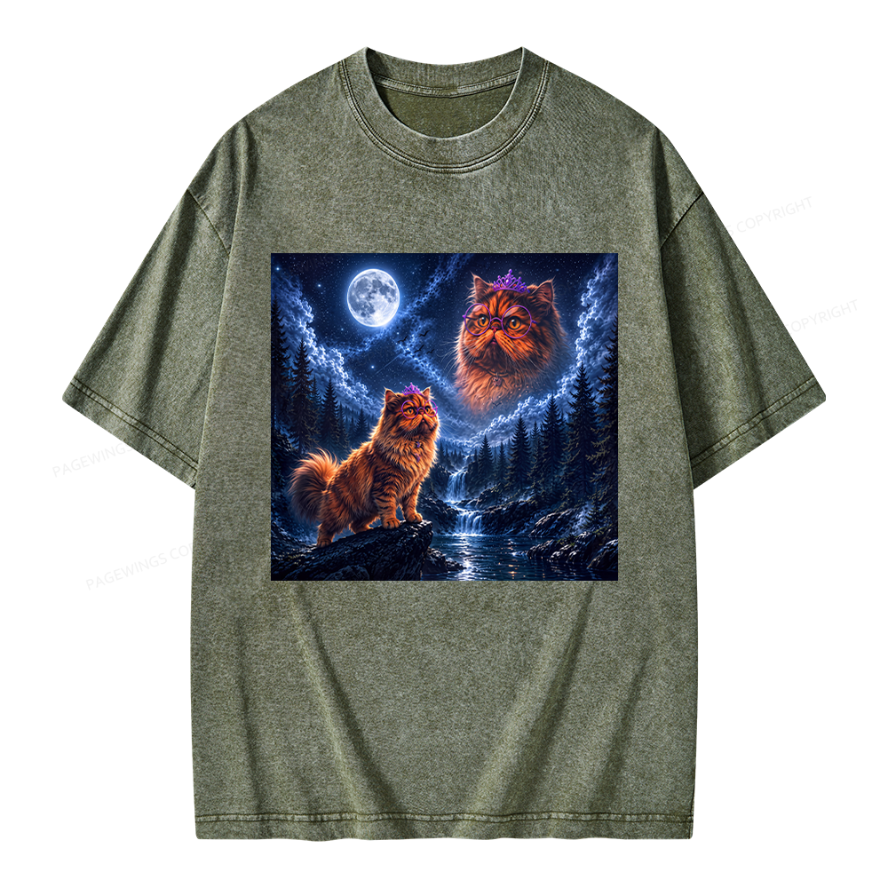 Pagewings Sci Fi Books Lover Unisex Washed T-shirt