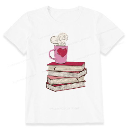 Pagewing Valentine's Day Gift for the Book Lover Unisex Classic T-shirt