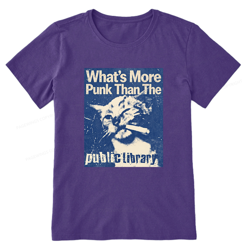Pagewings What's More Punk Than The Public Library Unisex Classic T-shirt