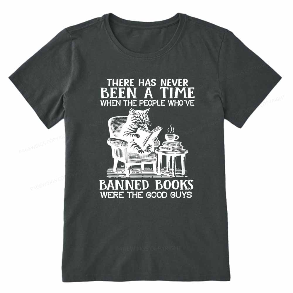 Pagewings Cats Reading Books Are Prohibited From Having Books Unisex Classic T-shirt