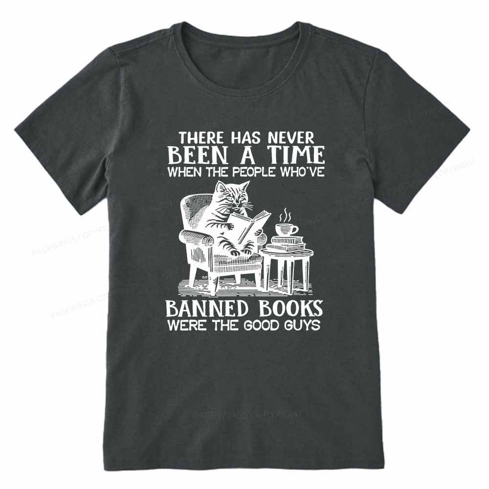 Pagewings Cats Reading Books Are Prohibited From Having Books Unisex Classic T-shirt