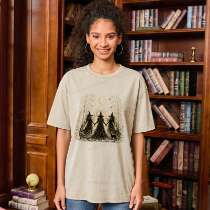 Pagewings Girls Will Be Girls Unisex Washed T-shirt