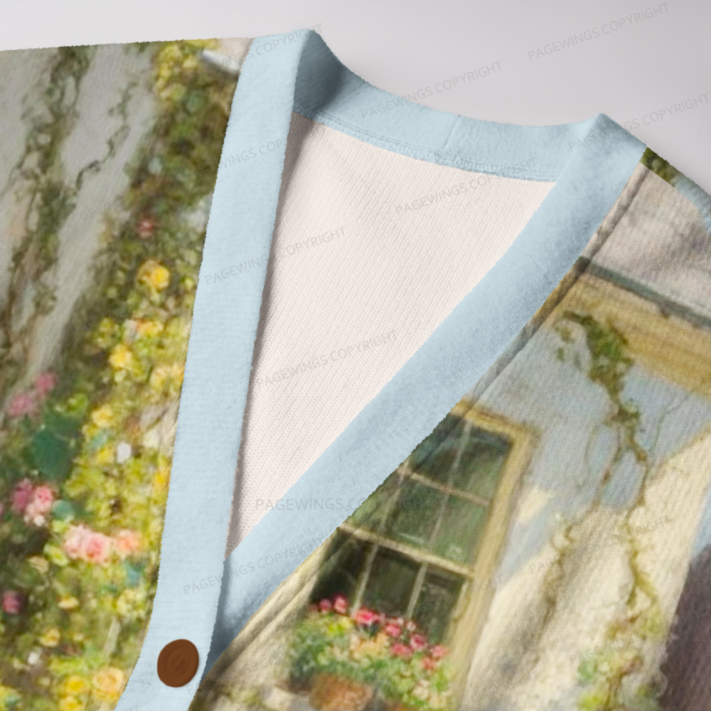 Pagewings Cozy Up With a Good Book Unisex Ugly Cardigan Sweaters