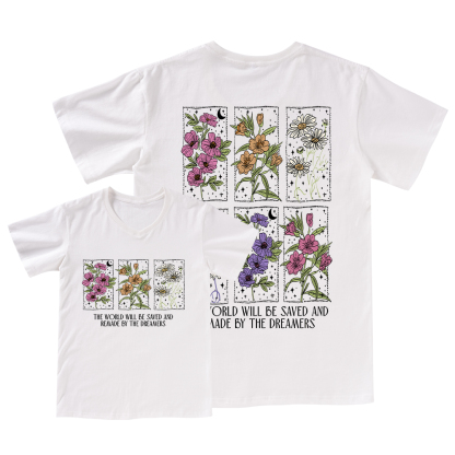 Pagewings  The World Will Be Saved And Remade V-neck T-shirt