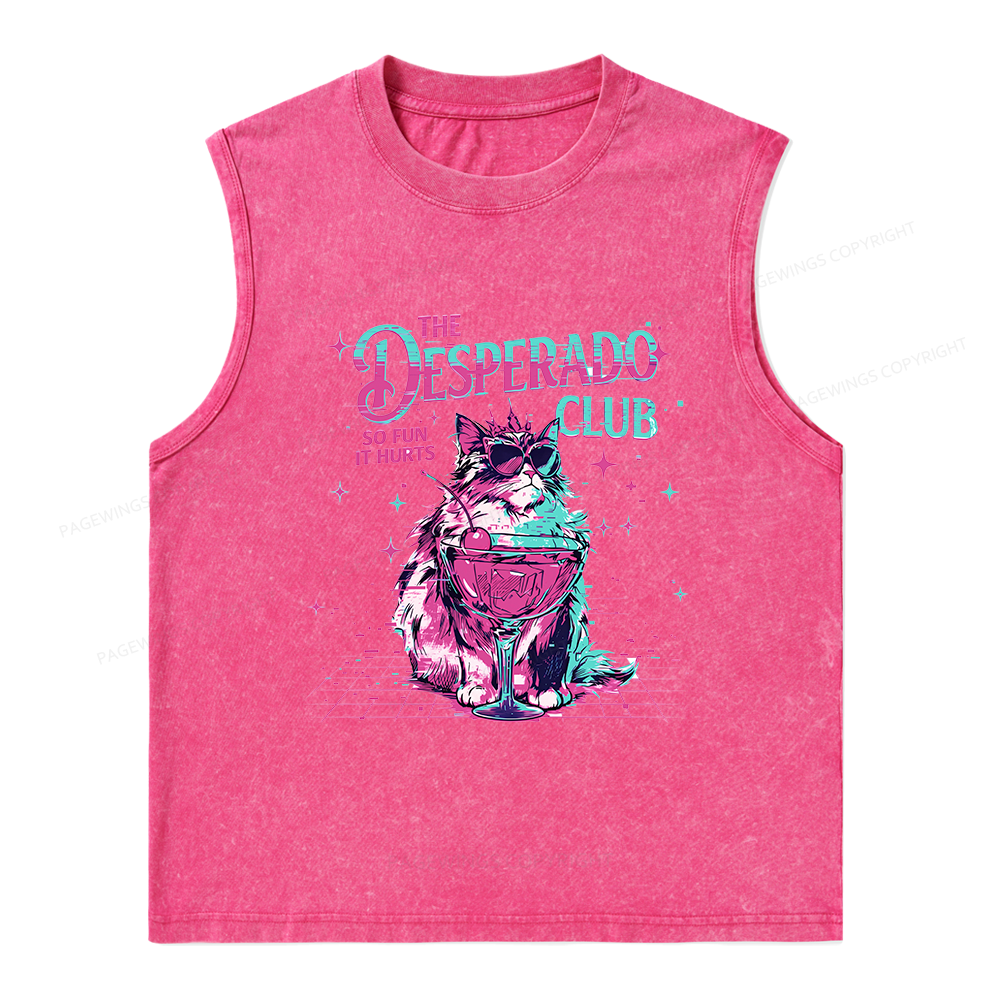 Pagewings Sci Fi Fan Unisex Washed Tank Top