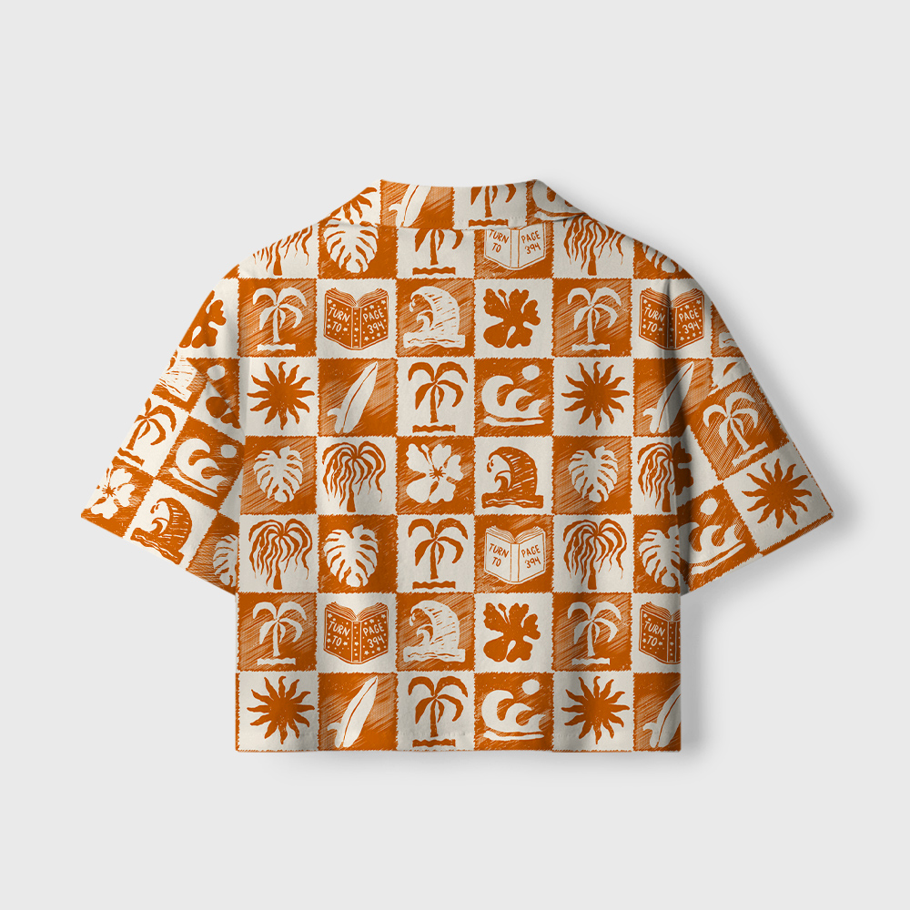 Pagewings Summer Reading Women's Camp Shirt