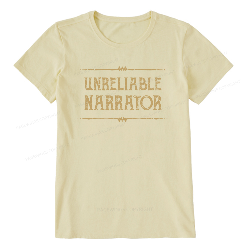 Pagewings Unreliable Narrator Unisex Classic T-shirt
