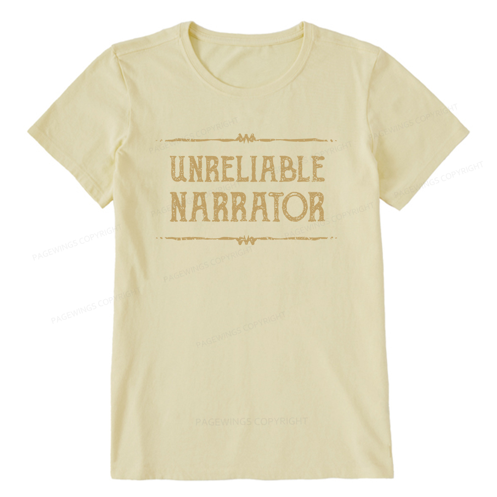 Pagewings Unreliable Narrator Unisex Classic T-shirt