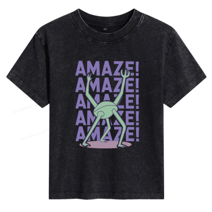 Pagewings Rocky Amaze Women's Washed T-shirt