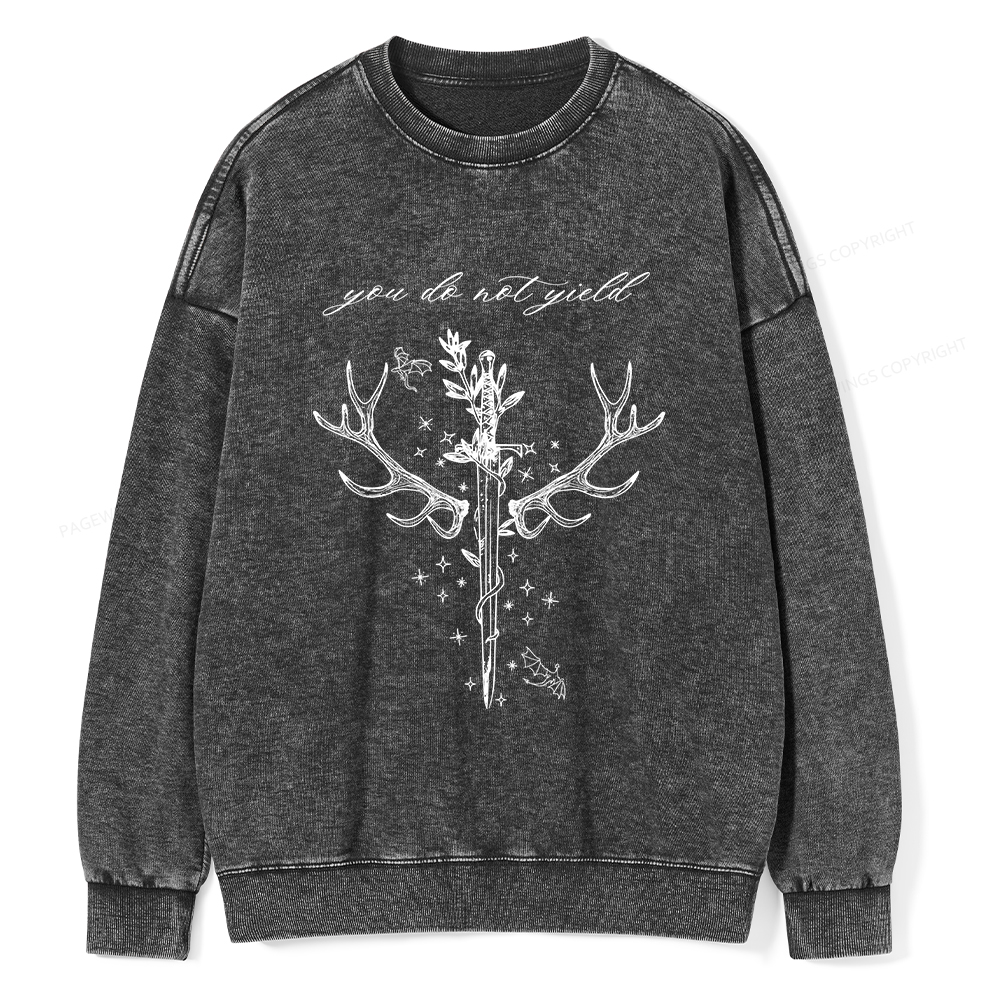 Pagewings Libraries Were Full Of Ideas Unisex Washed Sweatshirt