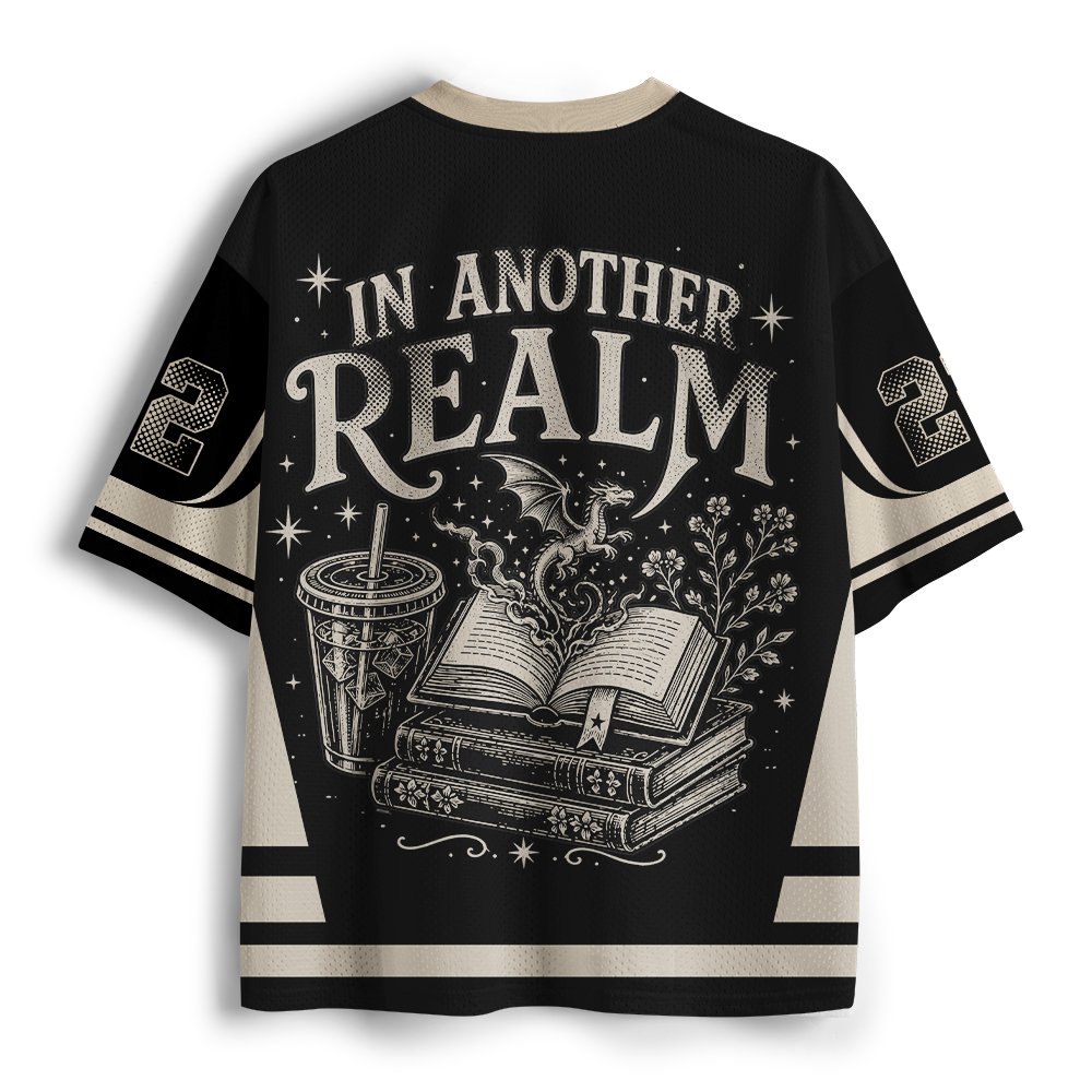 Pagewings In Another Realm Unisex Mesh Jersey
