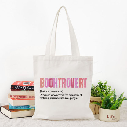 Pagewing Funny Book Lover Tote Bag