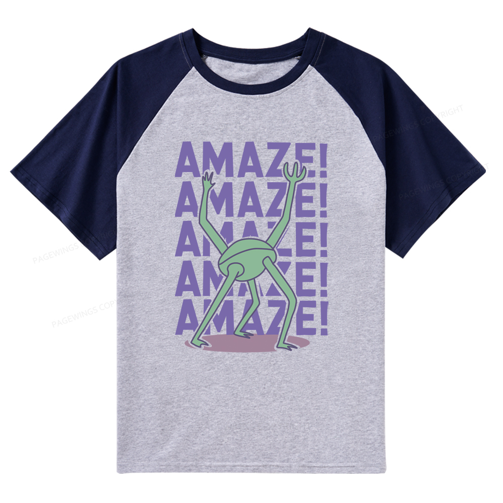 Pagewings Rocky Amaze Raglan T-shirt