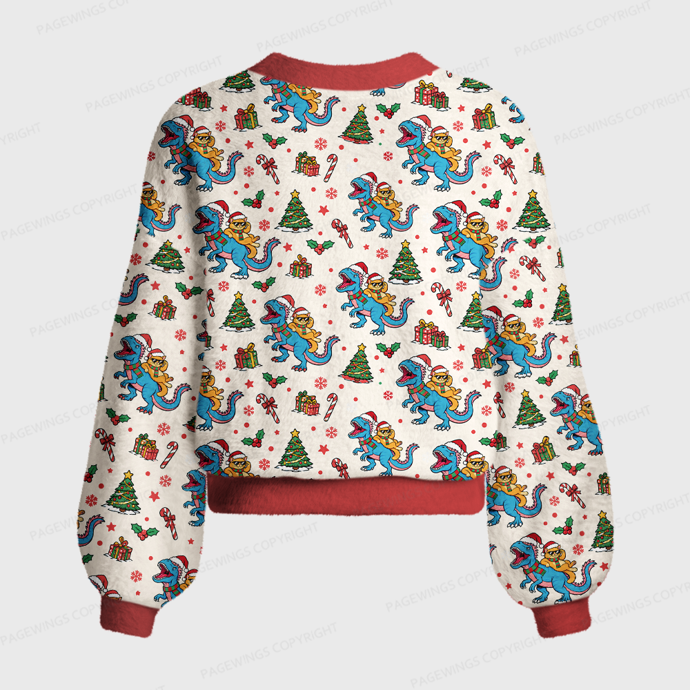 Pagewings Sci Fi Book Lover Women's Cardigan Sweater