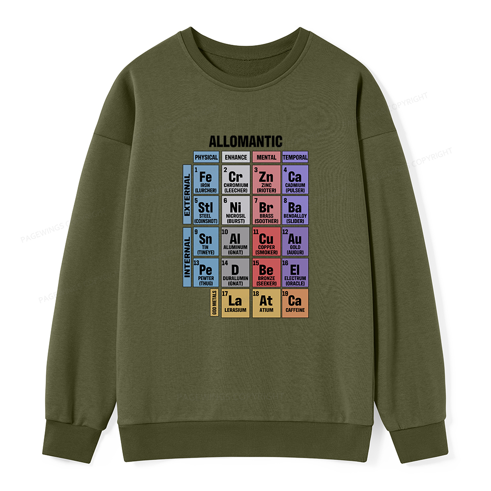 Pagewings Allomantic Unisex Classic Sweatshirt