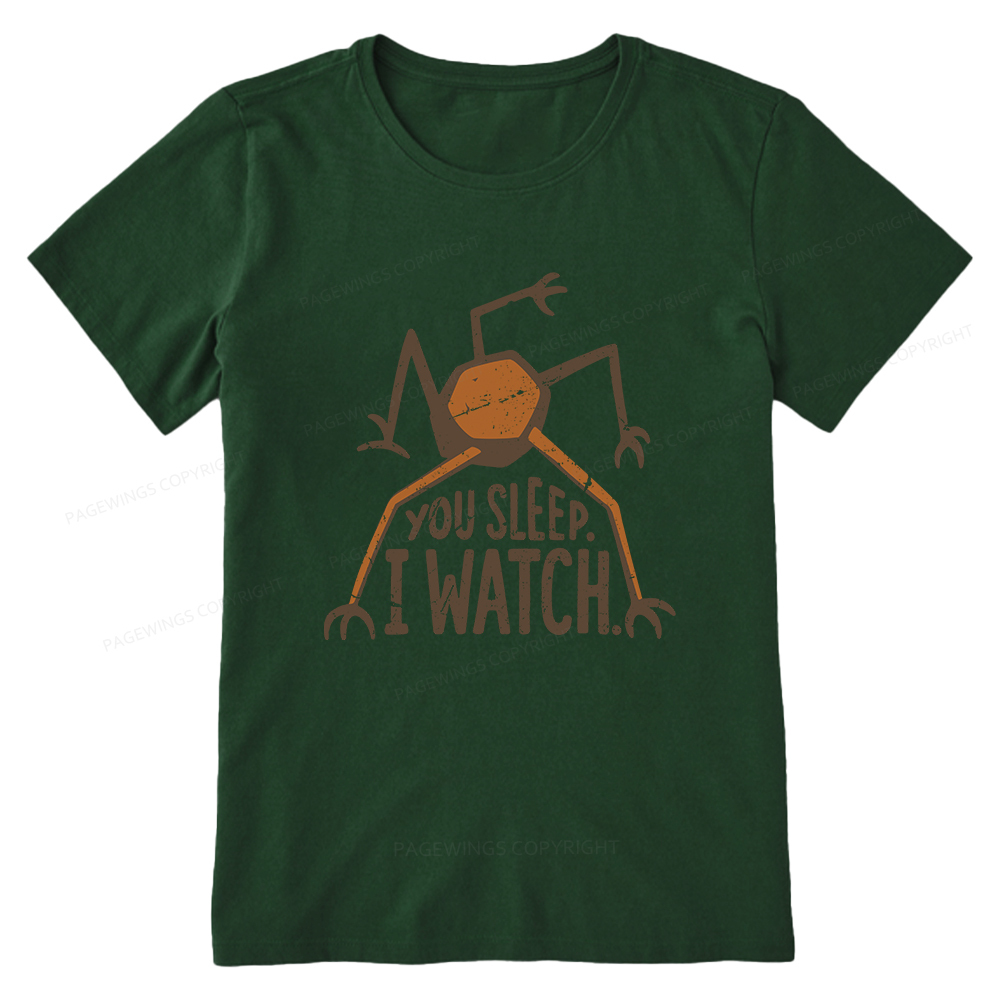 Pagewings You Sleep I Watch Unisex Classic T-shirt