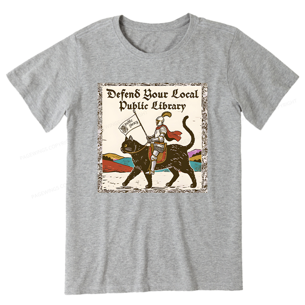 Pagewings Defend Your Local Public Library Unisex Classic T-shirt