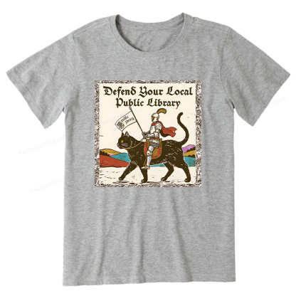 Pagewings Defend Your Local Public Library Unisex Classic T-shirt