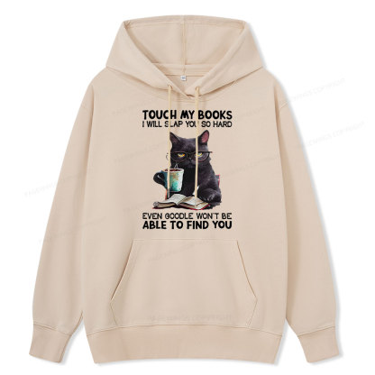 Pagewings Touch My Books I Will Slap You So Hard Unisex Classic Hoodie