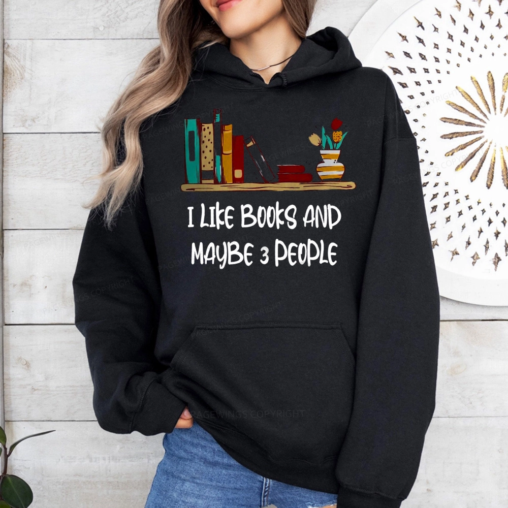 Pagewings  I Like Books World Unisex Classic Hoodie