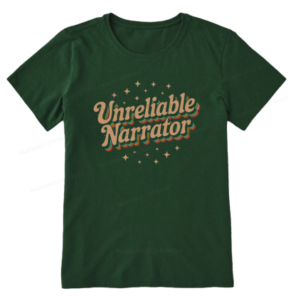 Pagewings Unreliable Narrator Unisex Classic T-shirt