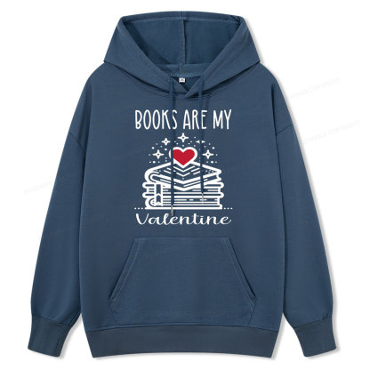 Pagewings Books are My Valentine Unisex Classic Hoodie