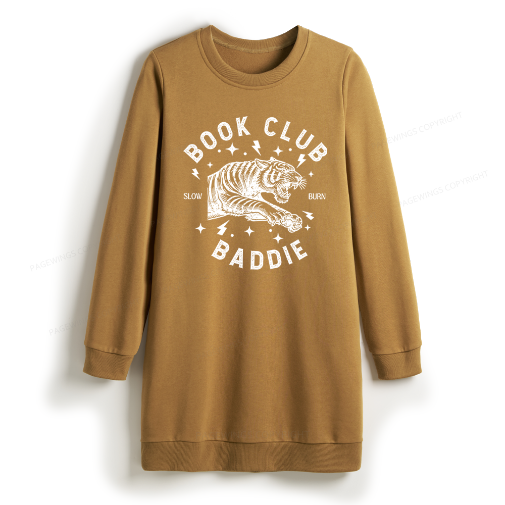 Pagewings Book Club Sweatshirt Dress