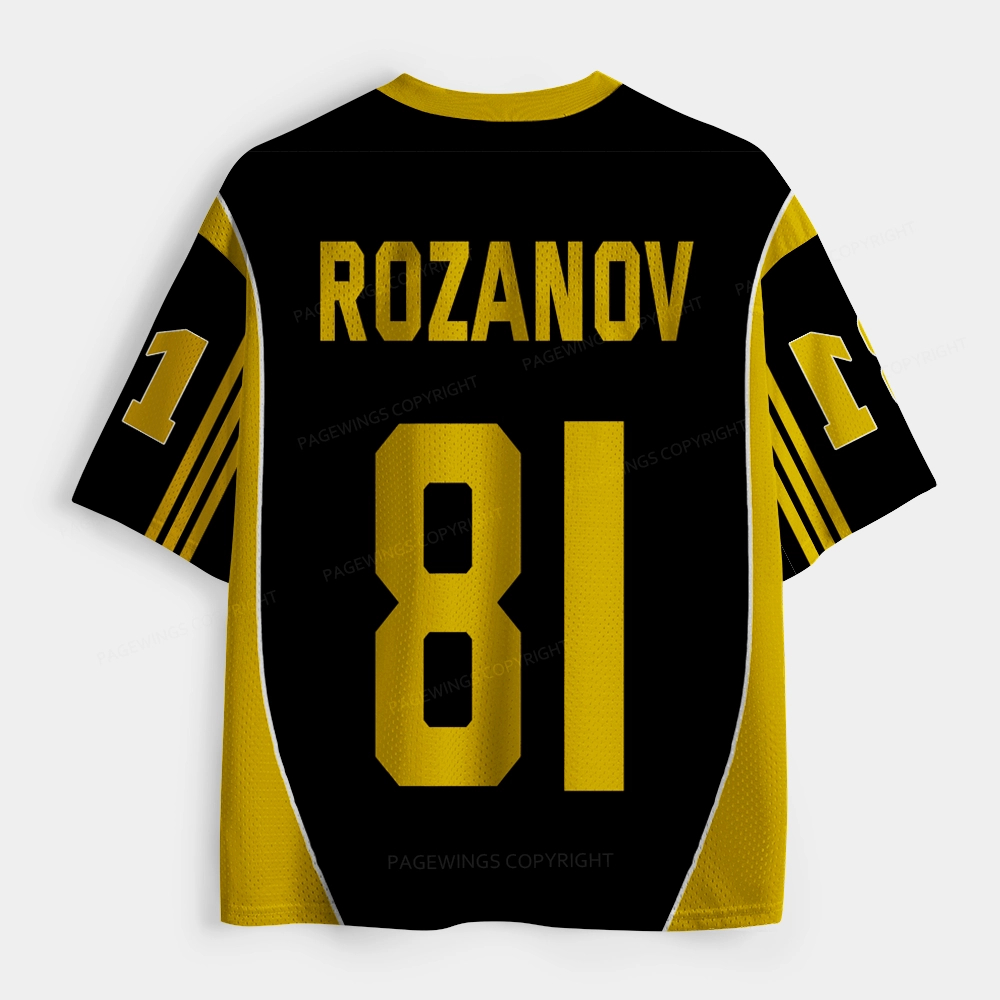 Pagewings Love Ice Hockey Unisex Mesh Jersey